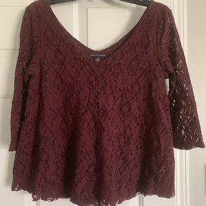 American eagle lace top